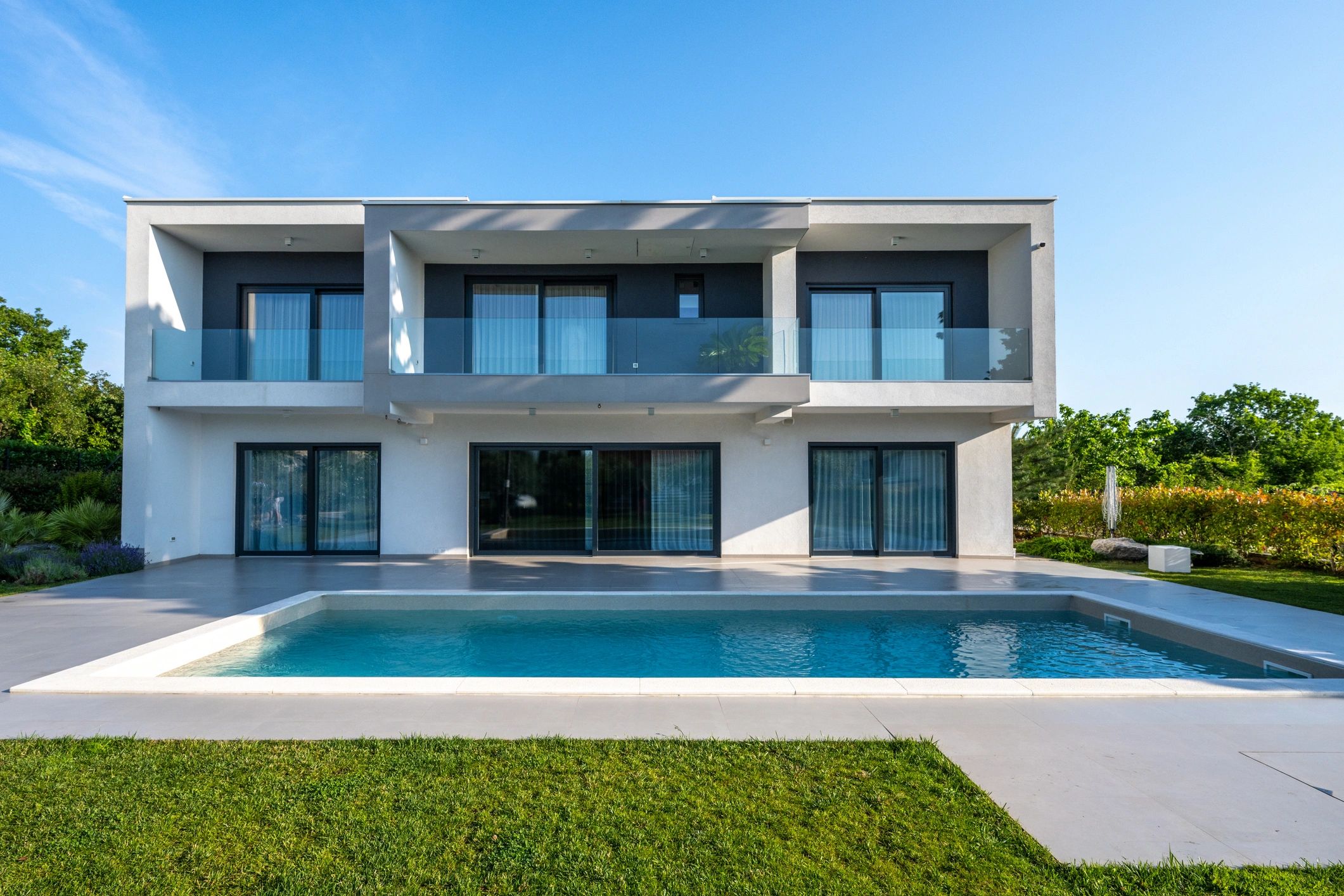 Modern home exterior